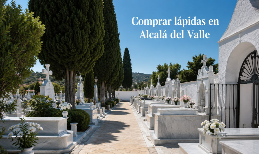 Comprar lápidas en Alcalá del Valle: precios, materiales y presupuesto personalizado
